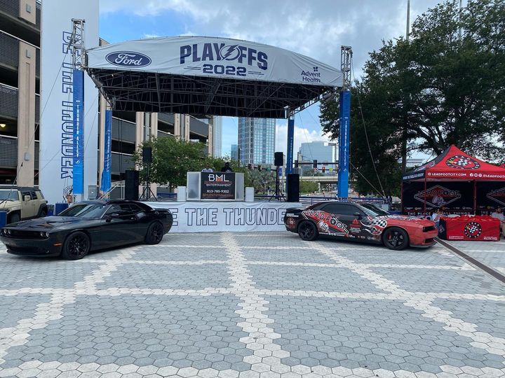 Out at @fitmentdaze at the @amaliearena, put on by @tampas_finest. Co...