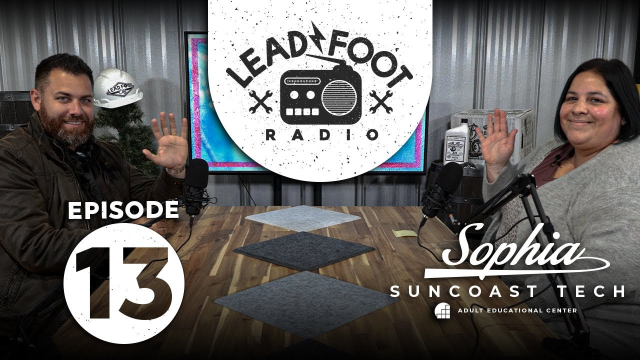 Lead Foot Radio Podcast 013 Sophia from SunTech