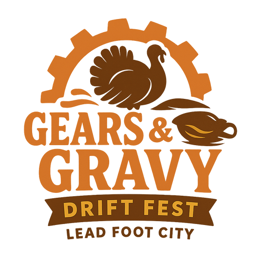 Gears and Gravy Thanksgiving Drift Festival at Lead Foot City (November 8, 2025)