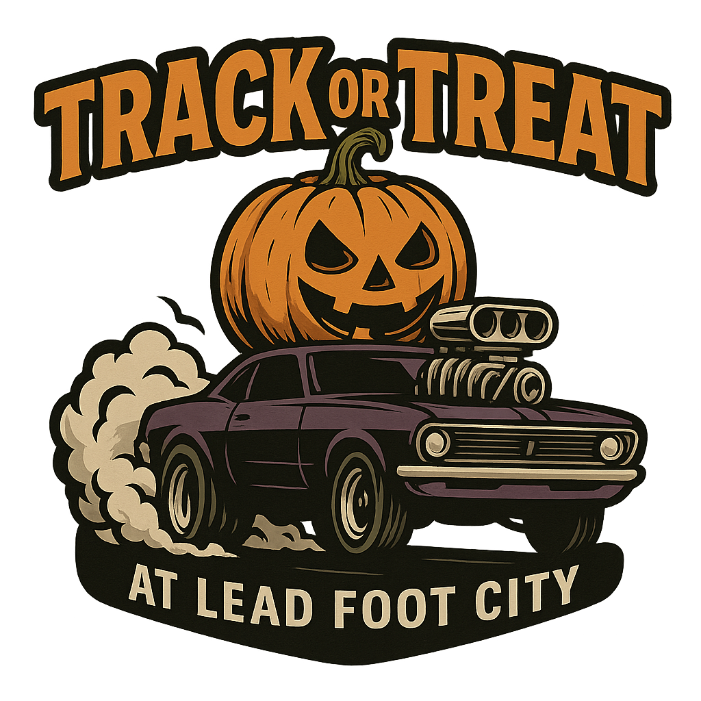 Track-or-Treat Drag Racing Halloween Monster Fest, Wrestling, Power Wheels Race, Show Car Trunk or Treat, Costumes and Family Fun