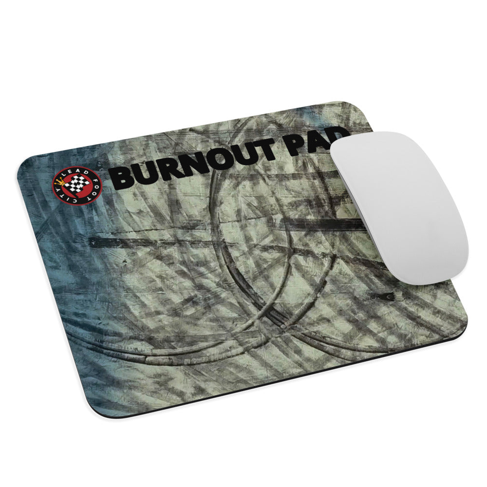 Lead Foot City Burnout Mouse pad