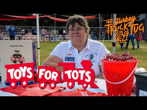 American Legion's Toys for Tots at Lead Foot City's Turkey Truck Tug