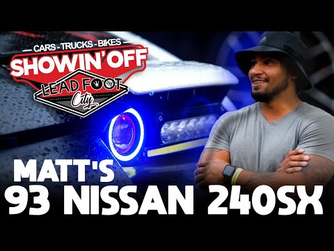 Matt Showin' Off his 93 Nissan