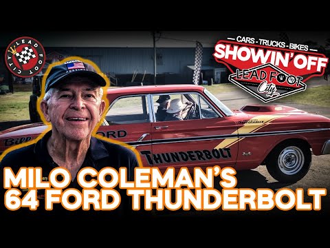 Drag Racing Hall of Famer Milo Coleman at Lead Foot City!