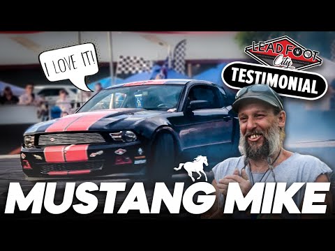 Mustang Mike at Lead Foot City