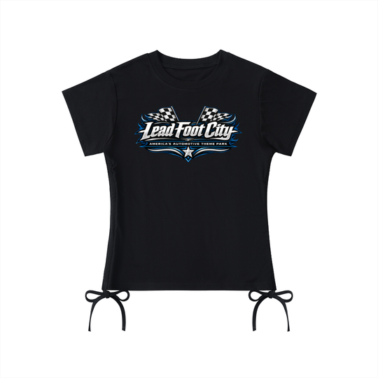 Lead Foot City Crop Shirt