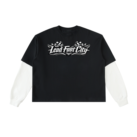 Metal Lead Foot City Long Sleeve