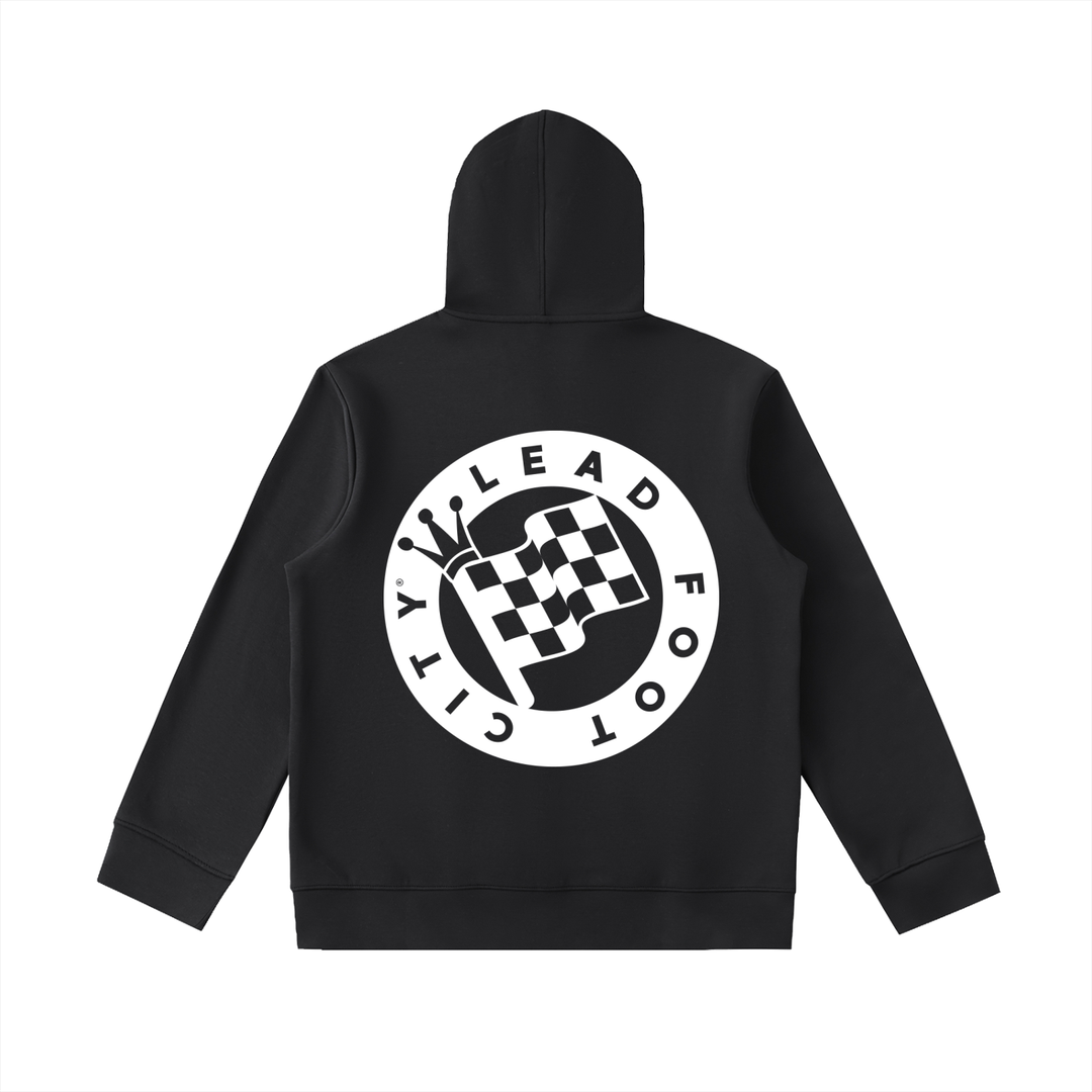 Essential Heavyweight High Neck  Zip-Up Hoodie