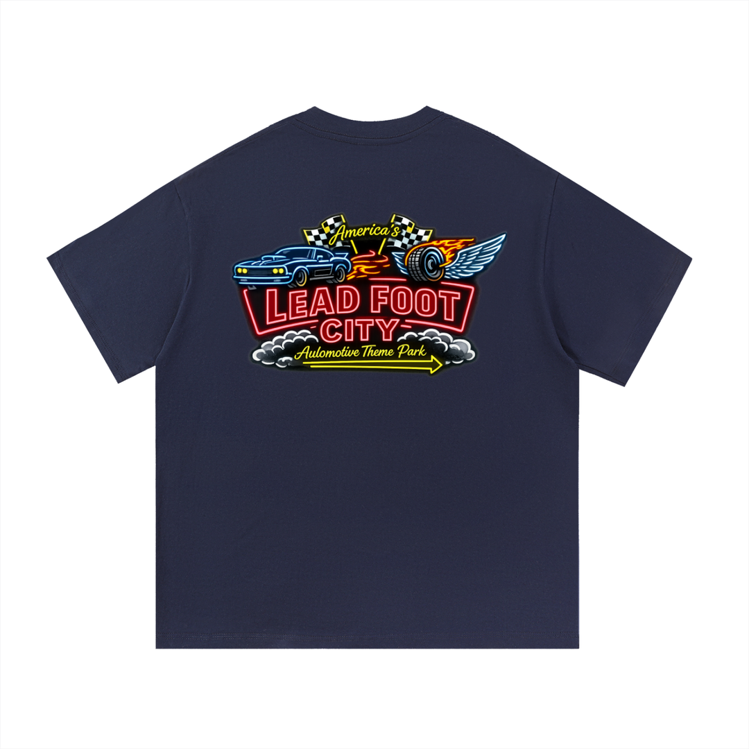 Neon Lead Foot City T-Shirt