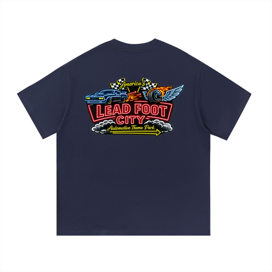 Neon Lead Foot City T-Shirt