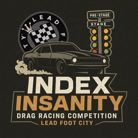 Index Insanity Saturday Night Drag Racing Competition and Car Meet at Lead Foot City (Dec 6)