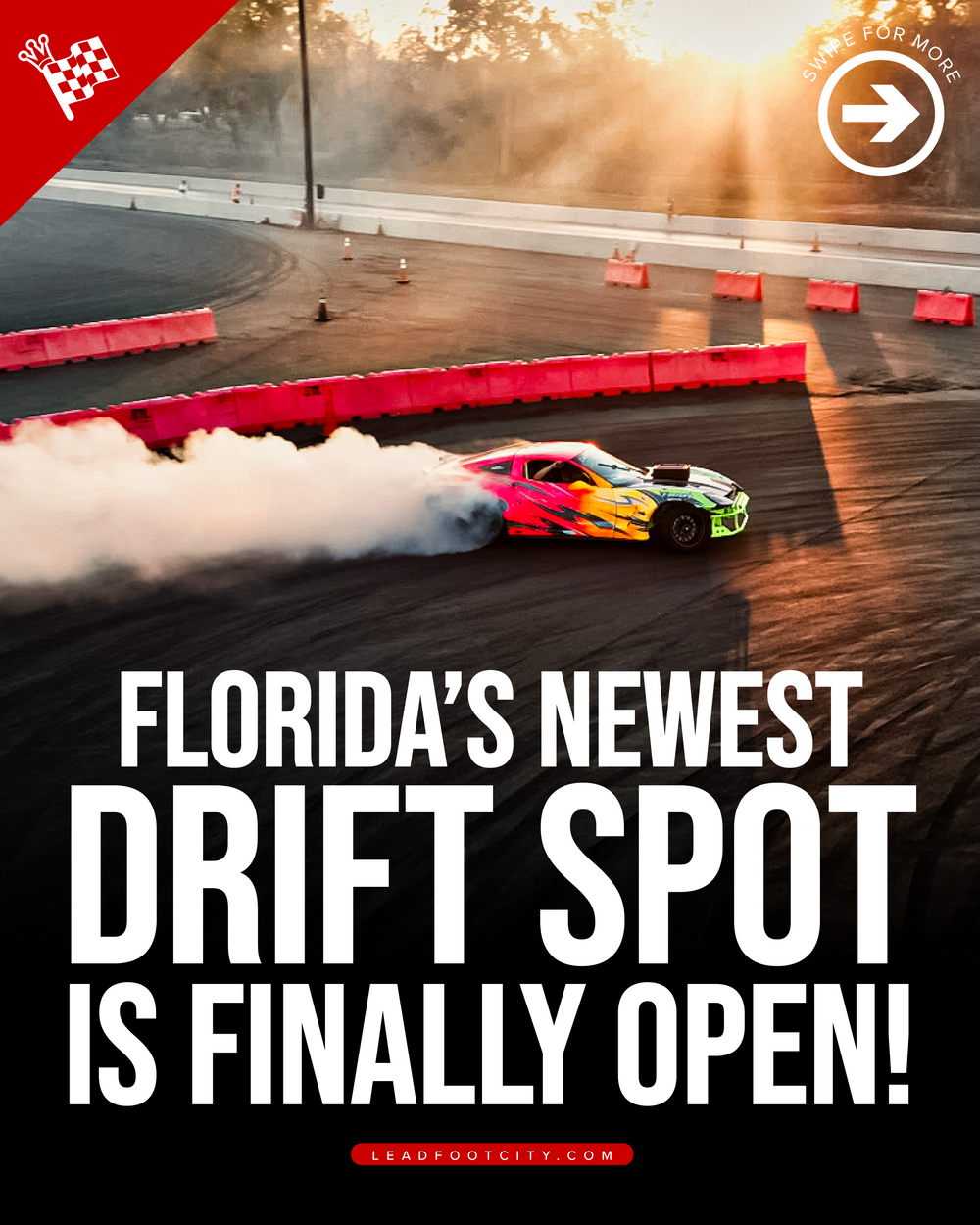 Send it Saturday - Drift Festival at Lead Foot City (August 16, 2025)