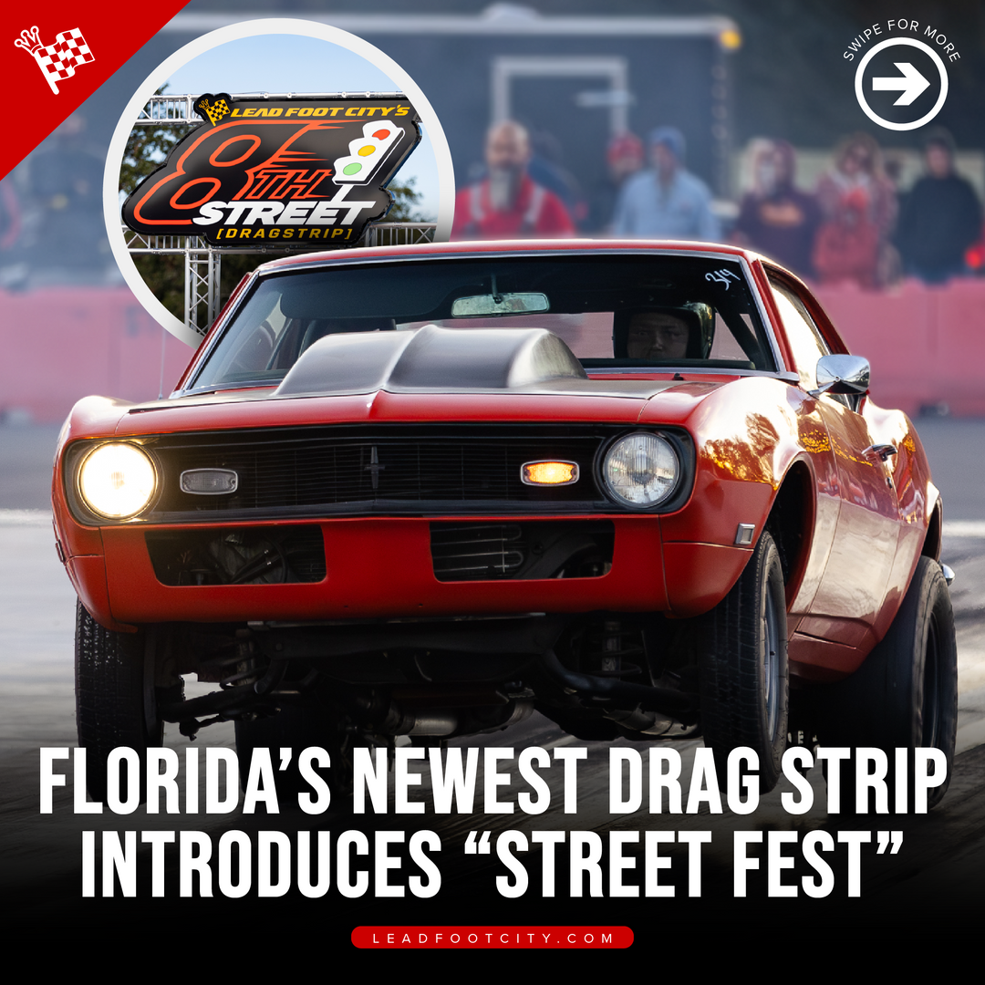 STREET FEST, Drag Racing, Vendor Market & Show Car Festival