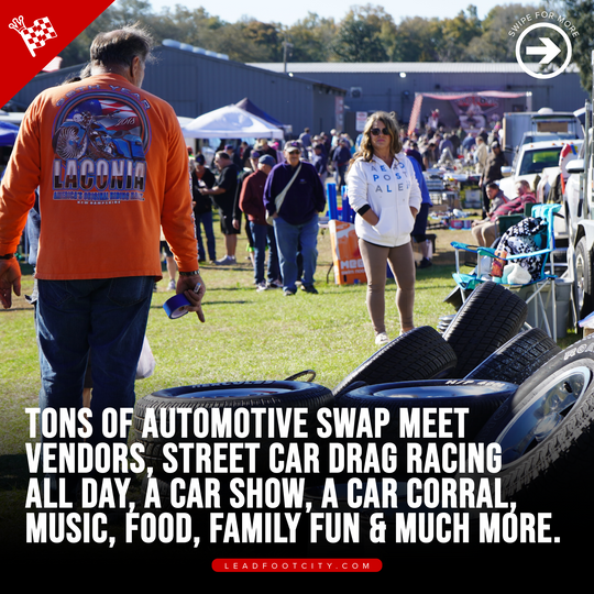 STREET FEST, Drag Racing & Swap Meet (Second Sunday of the month at Lead Foot City)