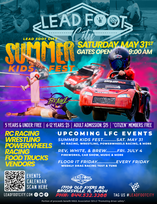 Summer Kids Fest, RC Cars, Power Wheel Races, Wrestling & more!