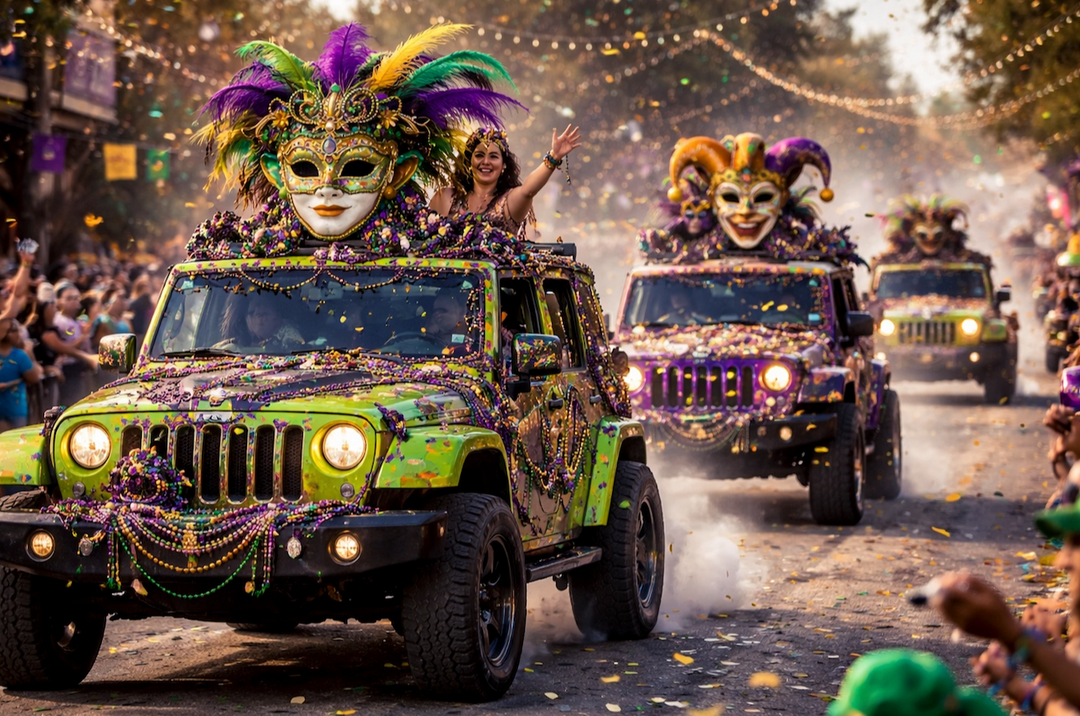 Mardi Crawl Jeep Fest at Lead Foot City (Sat. Feb. 28)