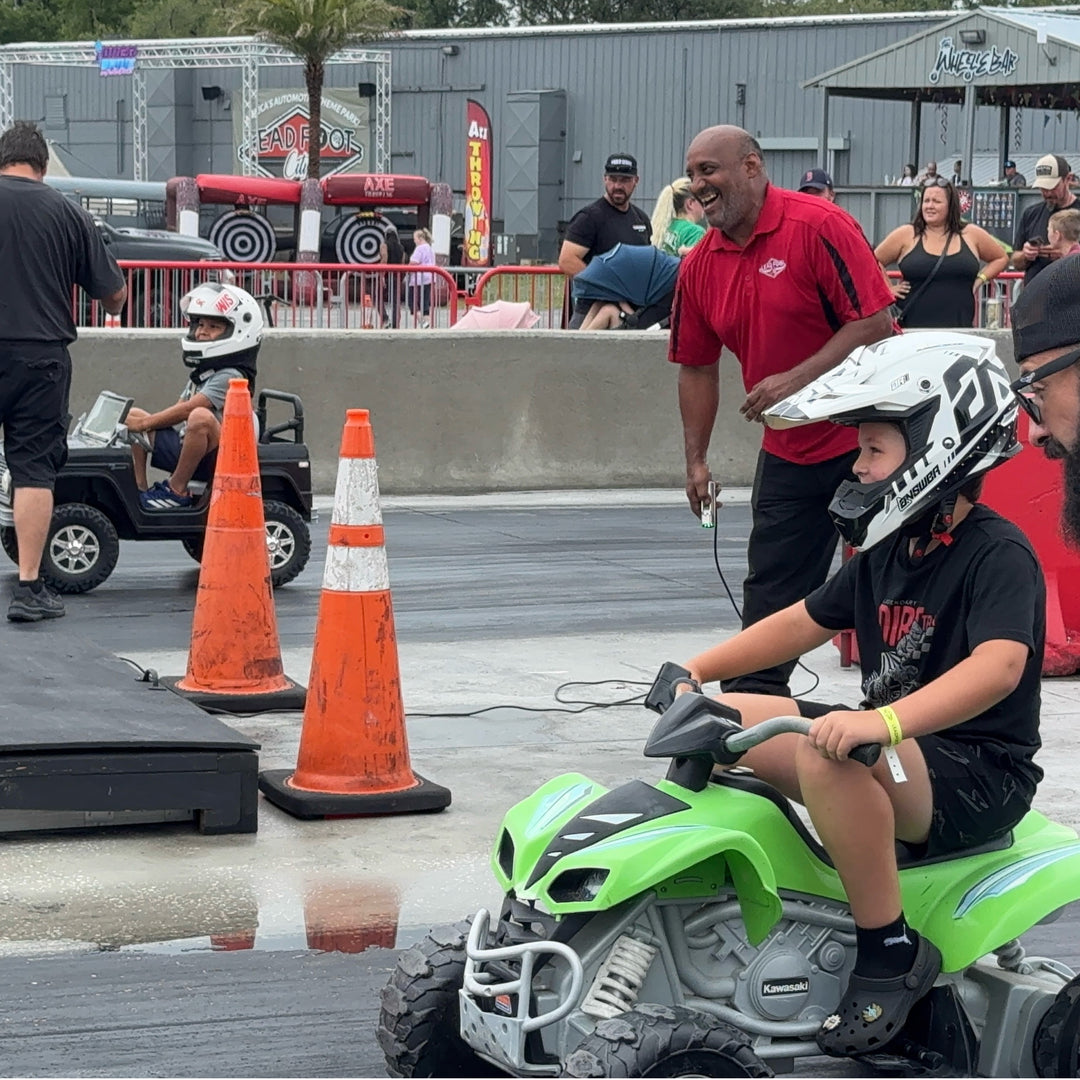 Track-or-Treat Drag Racing Halloween Monster Fest, Wrestling, Power Wheels Race, Car Show, Costume Contests and Family Fun