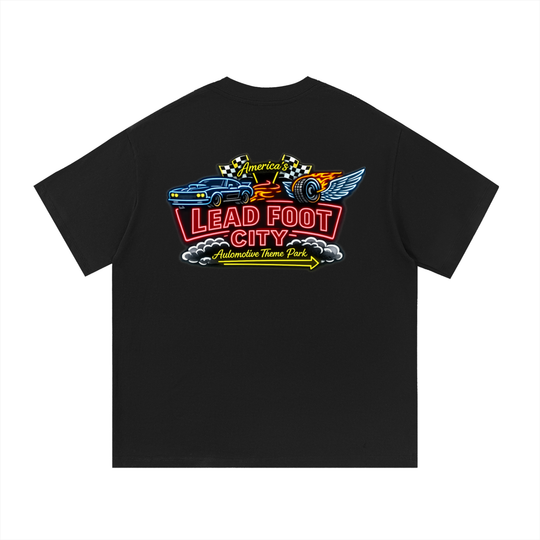 Neon Lead Foot City T-Shirt