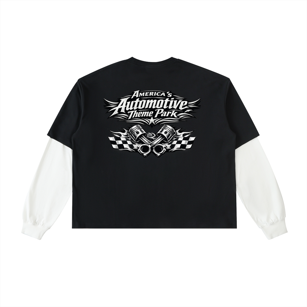 Metal Lead Foot City Long Sleeve