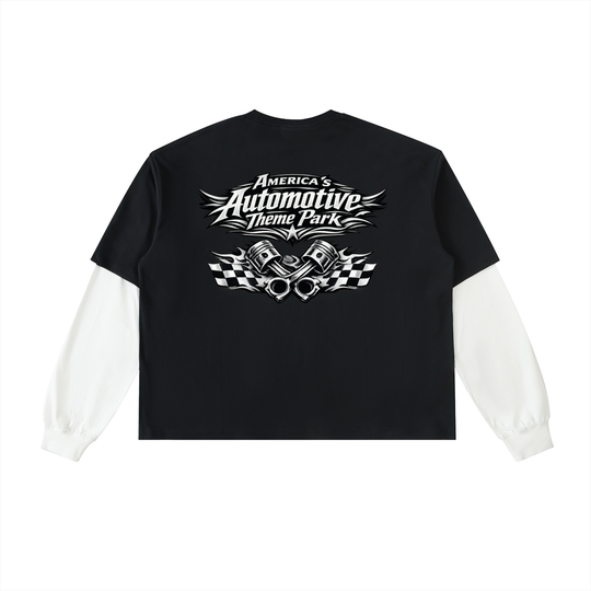 Metal Lead Foot City Long Sleeve