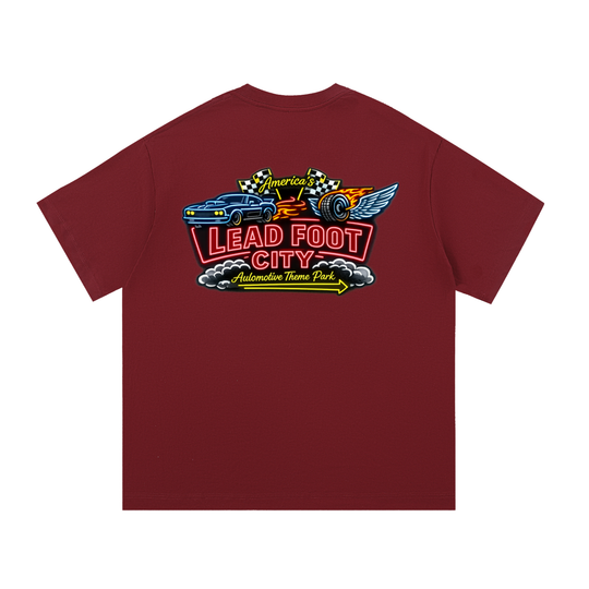 Neon Lead Foot City T-Shirt