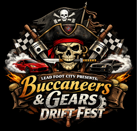 Buccaneers and Gears Pirate Drift Fest at Lead Foot City (January 24, 2026)
