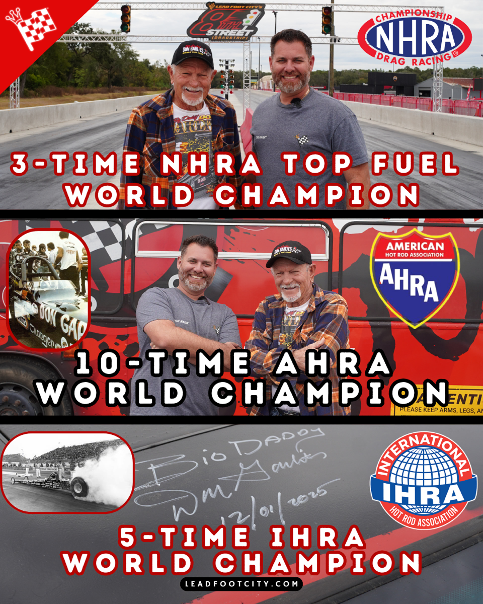 Index Insanity Saturday Drag Racing Competition and Don Garlits 94th Birthday Bash at Lead Foot City (Jan 17)