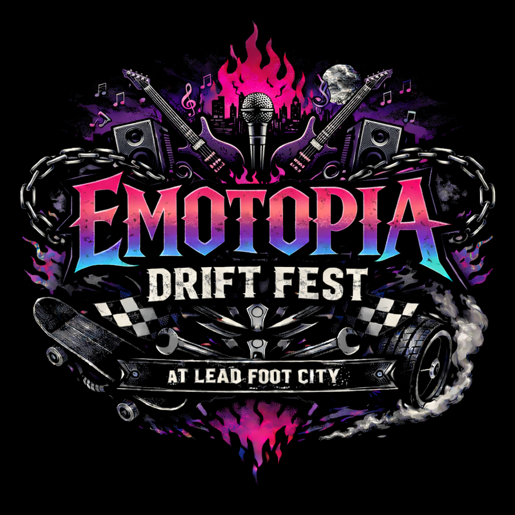 Emotopia Fest, Live Music, Drifting and Oddities Expo at Lead Foot City (Oct 10, 2026)