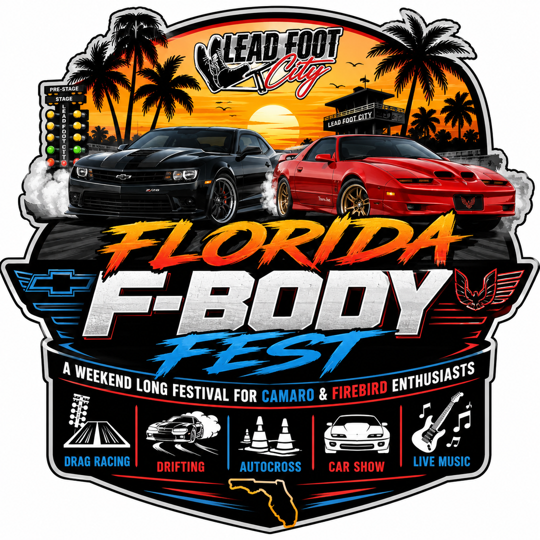 Florida F-Body Fest, Largest gathering of Camaros and Firebirds in FL (F-Body Week) March 2027