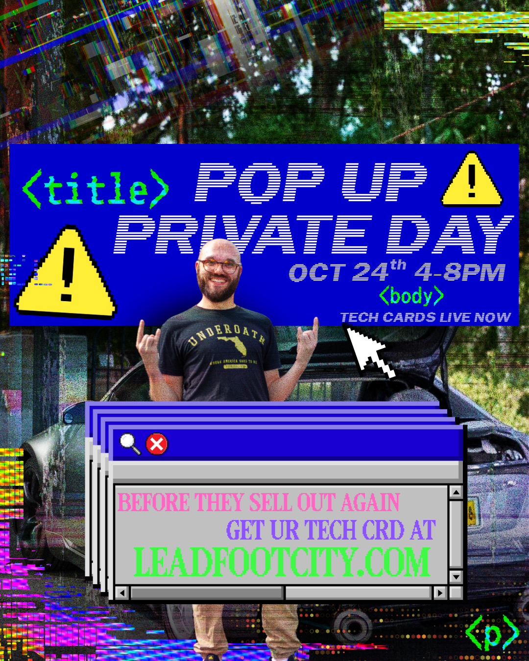 Private Drift Day hosted by Lead Foot City (Sat. Oct 24th) 4-8pm