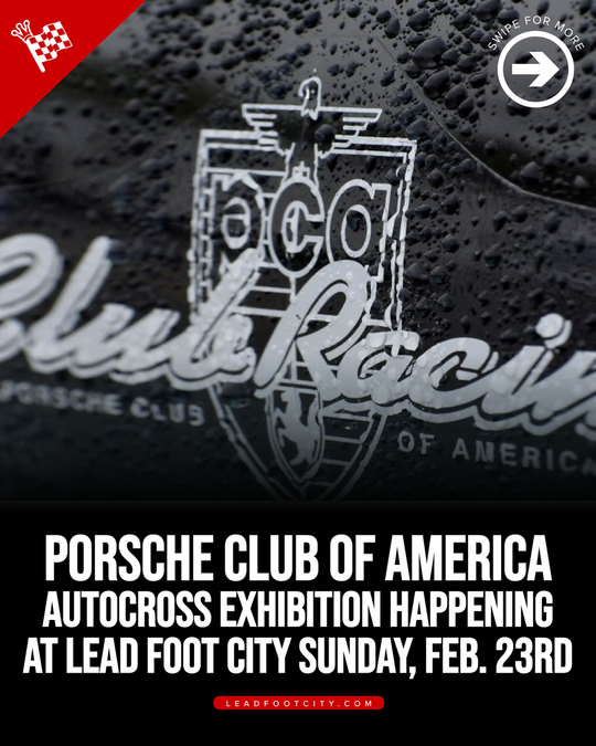 Autocross & Exotic Sports Car Showcase with Porsche Club of America (Mar 23rd)