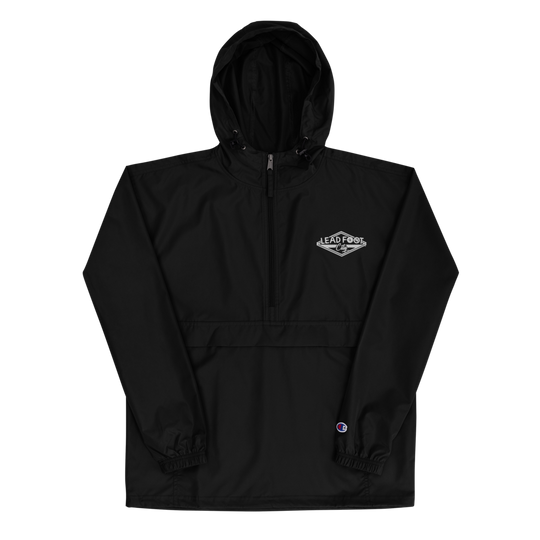 Lead Foot City Embroidered Champion Packable Jacket