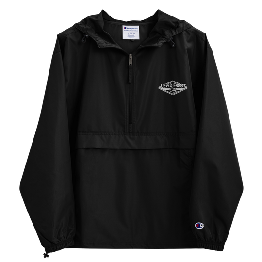 Lead Foot City Embroidered Champion Packable Jacket