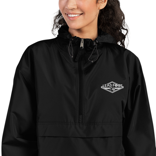 Lead Foot City Embroidered Champion Packable Jacket