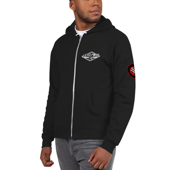 Lead Foot City Zip Hoodie Sweater