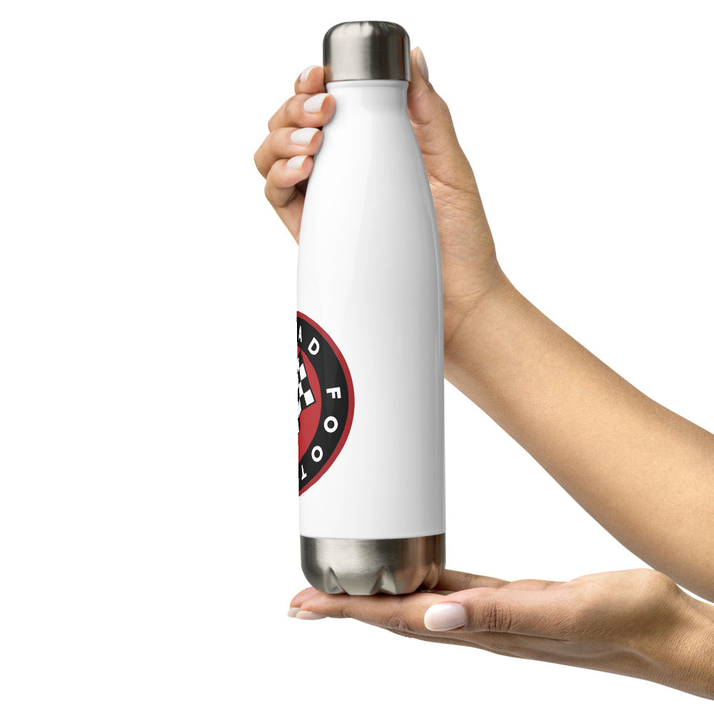 Stainless Water Bottle with full color Lead Foot City Royal Flag