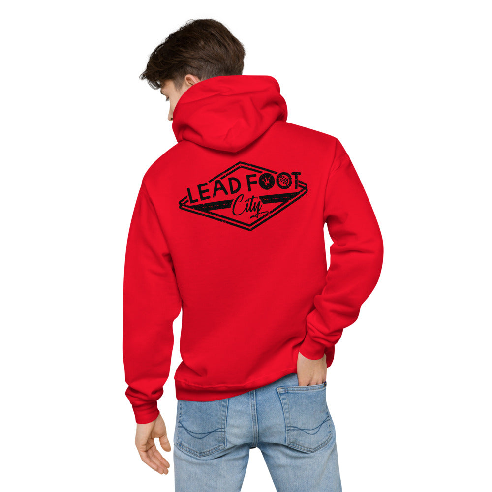 Unisex fleece hoodie