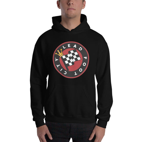 Lead Foot City Royal Flag full color, Unisex Hoodie