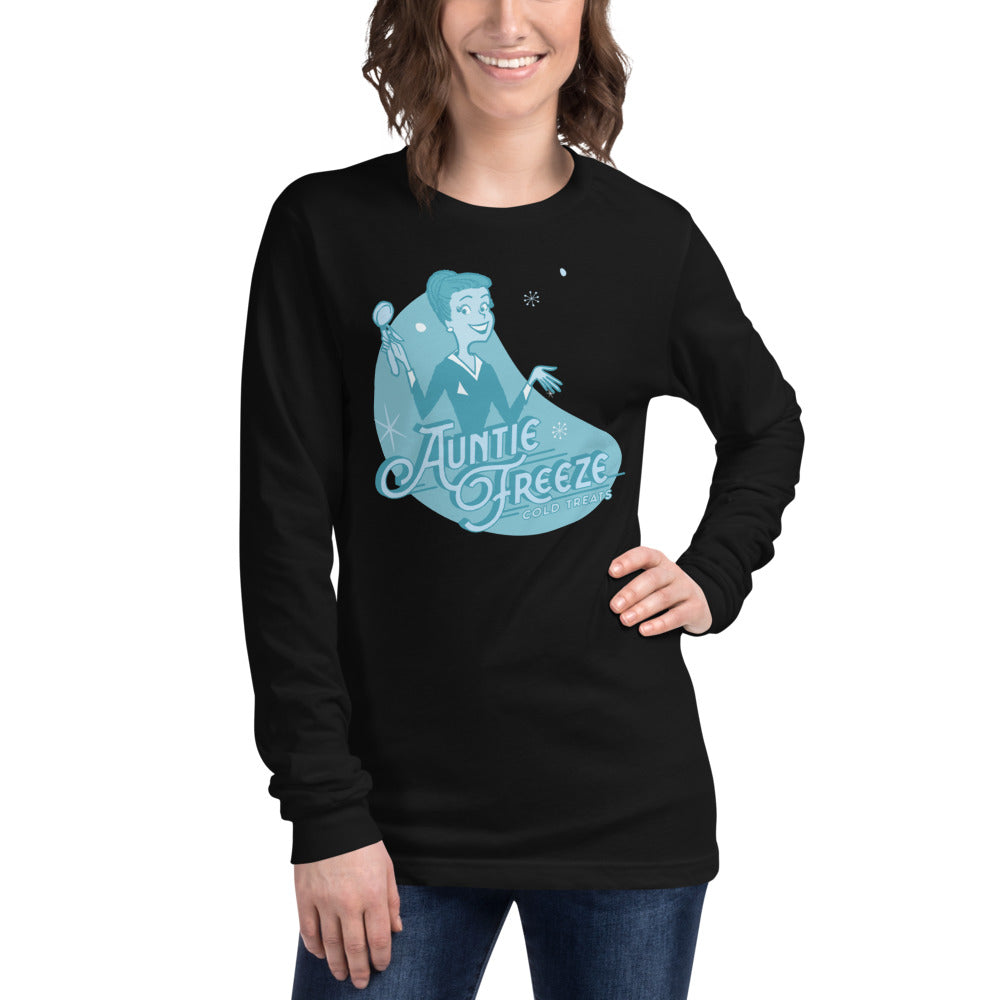 Auntie Freeze Unisex Long Sleeve Tee