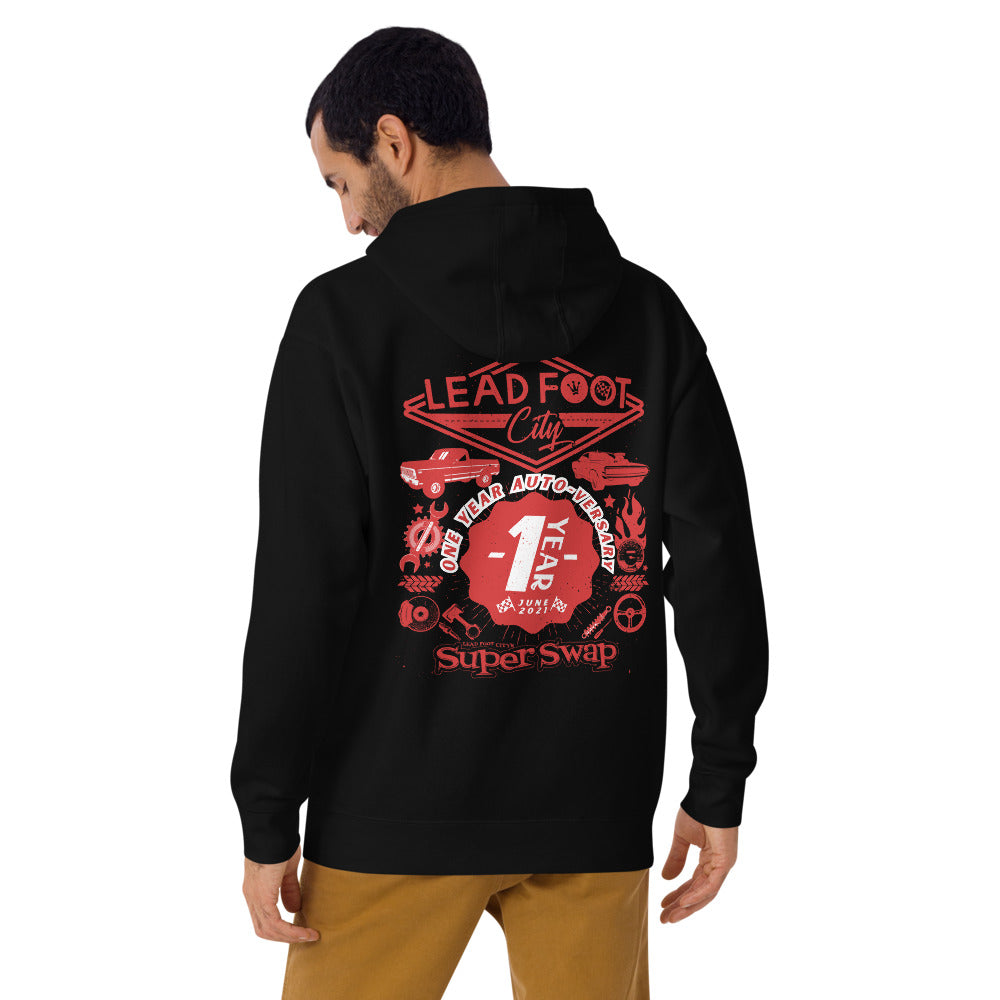 Lead Foot City 1 Year Autoversary Hoodie