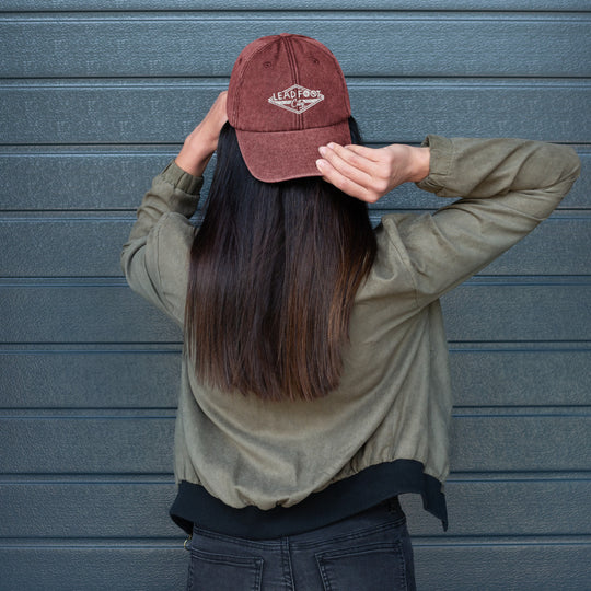 Vintage Lead Foot City Hat