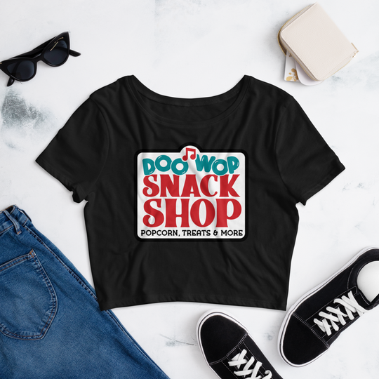 DooWop Snack Shop Crop Top Tee