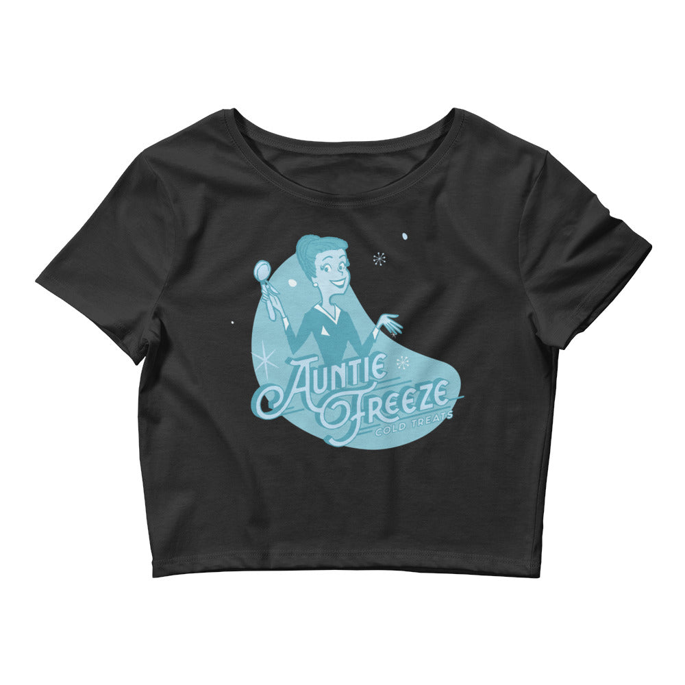 Auntie Freeze Crop Top Tee