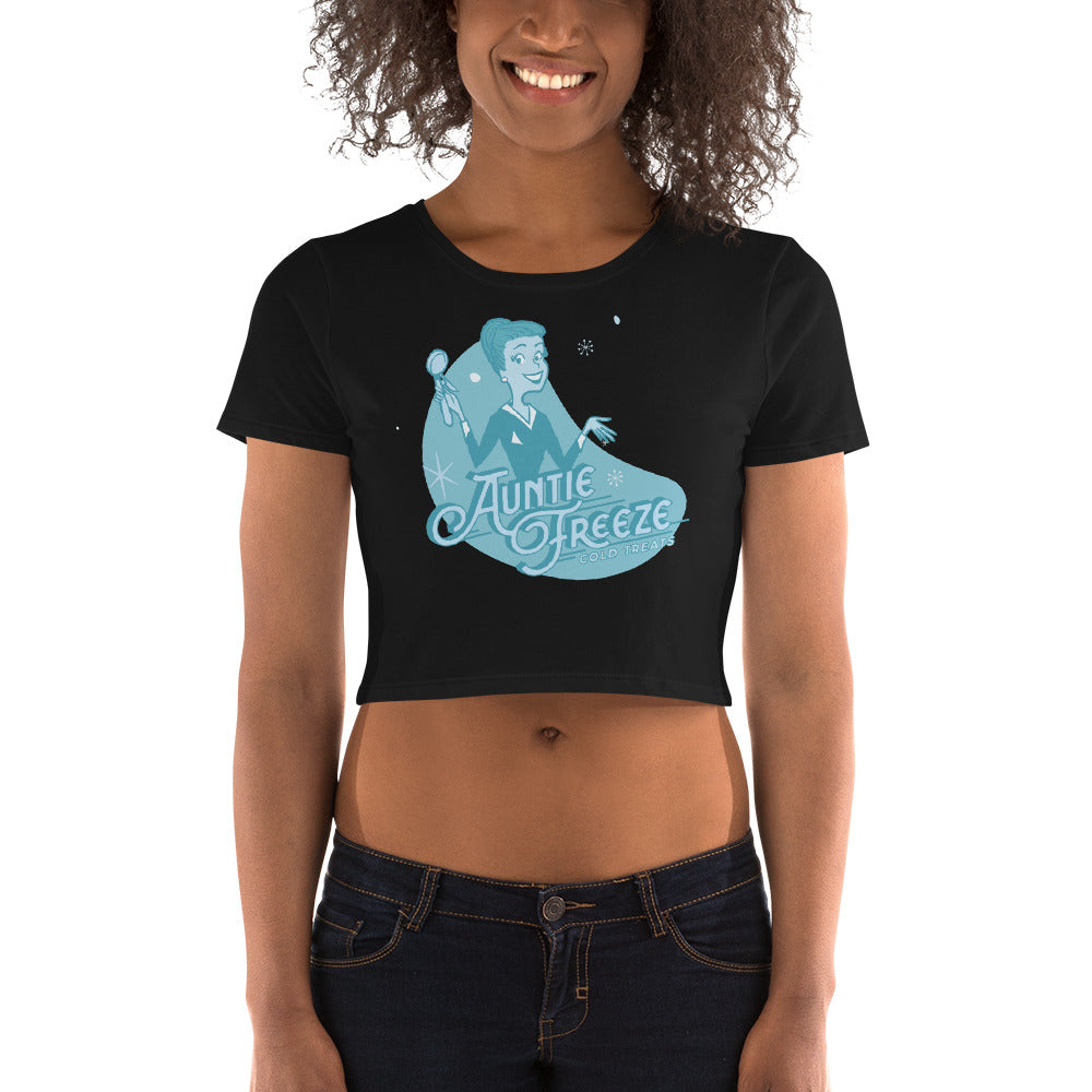 Auntie Freeze Crop Top Tee