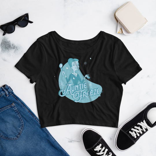 Auntie Freeze Crop Top Tee